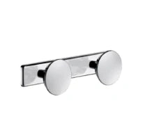 DELABIE Porte-vêtement 2 têtes Inox poli brillant et chromé