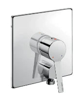 DELABIE Mit. douche EP encastré étanche av coude, kit 2/2 (+254CBOX)