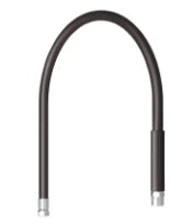 DELABIE Flexible cuisine qualité alimentaire FF1/2" noir L.1,20 m