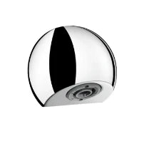 DELABIE ROUND pomme de douche inviolable M1/2" pour panneau 1-15mm