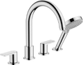 Hansgrohe Vernis mitigeur bain 4-trous sur gorge  - chromé
