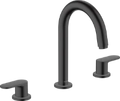 Hansgrohe Vernis Blend mitigeur lavabo 3-trous vidage automatique - noir mat