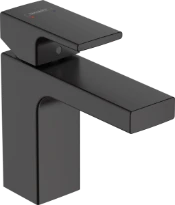 Hansgrohe Vernis Shape 100 mitigeur lavabo sans vidage - noir mat