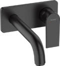 Hansgrohe Vernis Shape mitigeur lavabo encastré 2-trous - noir mat