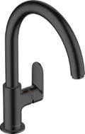 Hansgrohe Vernis Blend M35 robinet de cuisine bec pivotant - noir mat