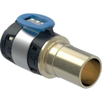 Raccord Geberit FlowFit vers Geberit Mapress, avec tuyau d’emboîtement: CuSn4Zn2PS, d=20mm, d1=18mm