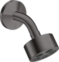 AX One douche tête 75 1j bras douche brushed black chrome