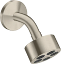 AX One douche tête 75 1j bras douche brushed nickel