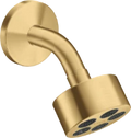 AX One douche tête 75 1j bras douche brushed gold