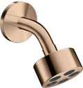 AX One douche tête 75 1j bras douche polished red gold