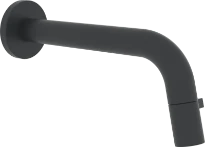 Hansa Hansanova Style robinet eau froide - bec 186 mm - noir mat