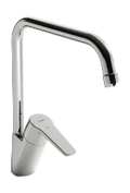 Hansa HansaPolo mitigeur cuisine - bec pivotant - avec limitateur de température - cold start 6l/min - chromé