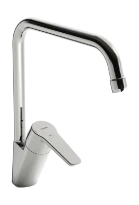 Hansa HansaPolo mitigeur cuisine - bec pivotant - avec limitateur de température - cold start 6l/min - chromé