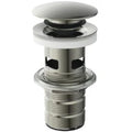 Ideal Standard Atelier Collections vidage clic-clac avec trop-plein - look inox
