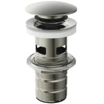 Ideal Standard Atelier Collections vidage clic-clac avec trop-plein - look inox
