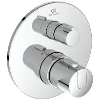 Ideal Standard Ceratherm T100 set de finition pour robinet thermostatique douche encastré - chromé