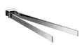 EMCO Loft, porte-serviettes, 2 parties pivotables 410mm, chromé