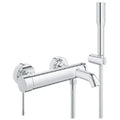 Grohe Essence New mitigeur baignoire + garniture douche - chromé
