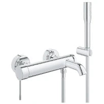 Grohe Essence New mitigeur baignoire + garniture douche - chromé
