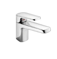 HEWI  mitigeur lavabo monocomm. chromé, cubique, levier fermé