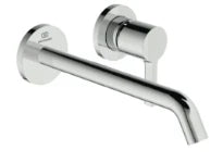 Ideal Standard Joy mitigeur mural (partie apparente), bec 220 mm, 2 rosaces chromé