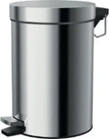 IDEAL STANDARD IOM Poubelle à pédale  Inox brillant
