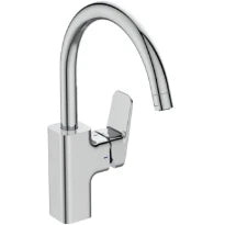 Ideal Standard Ceraplan Kitchen Mitigeur de cuisine avec bec haut avec BlueStart Technology - chromé