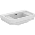 Ideal Standard Calla lave-mains 500 x 320 mm - blanc - avec trou de robinet droite - avec trop-plein