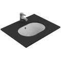 Ideal Standard Connect lavabo sous plan ovale 480 x 350 mm - blanc - sans trou de robinet - avec trop-plein