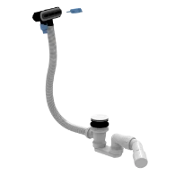 Villeroy & Boch Loop & Friends set evacuation prolongé - trop plein 200 x 300 x 100 mm - black matt