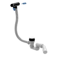 Villeroy & Boch Loop & Friends set evacuation prolongé - trop plein 200 x 300 x 100 mm - black matt