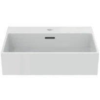 Ideal Standard Extra lavabo 500 x 450 mm - blanc - avec trou de robinet - avec trop-plein - aplati pour montage sur étagère