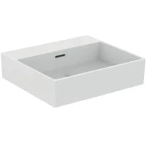 Ideal Standard Extra lavabo 500 x 450 mm - blanc - sans trou de robinet - avec trop-plein - aplati pour montage sur étagère