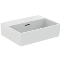 Ideal Standard Extra lave-mains 450 x 350 mm - blanc - sans trou de robinet - avec trop-plein
