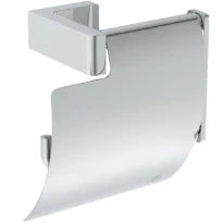 Ideal Standard Conca Porte-rouleau avec couvercle conception carrée - chromé