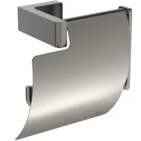 Ideal Standard Conca Porte-rouleau avec couvercle conception carrée - RVS look | Look RVS