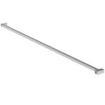 Ideal Standard i.life Walk-in hoekwandsteun - glanzend zilver