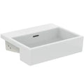Ideal Standard Extra lavabo semi-encastré 500 x 420 mm - blanc - sans trou de robinet - avec trop-plein