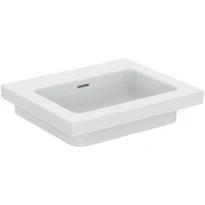 Ideal Standard Extra vanity lavabo 610 x 510 mm - blanc - sans trou de robinet - avec trop-plein