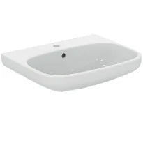 Ideal Standard i.life A lavabo 600 x 480 mm - blanc - avec trou de robinet - avec trop-plein - dans un emballage à emporter