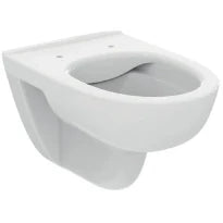 Ideal Standard i.life A hangtoilet D-shape Rimless+ zonder spoelrand - Glossy White