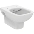 Ideal Standard i.life A hangtoilet Rimless+ rechthoek met bidetfunctie zonder spoelrand - Glossy White