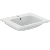Ideal Standard i.life B vanity lavabo 610 x 515 mm - blanc - avec trou de robinet - avec trop-plein