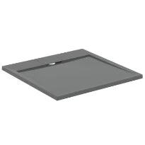 Ideal Standard Ultra Flat S i.life receveur de douche 800 x 800 x 30 mm - concrete grey