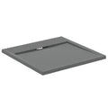 Ideal Standard Ultra Flat S i.life receveur de douche 700 x 700 x 30 mm - concrete grey