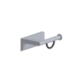 Normbau Cavere porte papier 130 x 92 mm - argent metallic 096