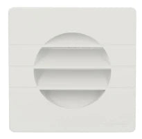 GRILLE NICOLL 110 blanc pvc grille carree adaptable avec moustiquaire