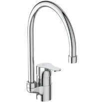 Ideal Standard Cerabase kitchen Mitigeur cuisine avec bec haut sans  vidage 5l/min - chromé