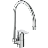 Ideal Standard Cerabase mitigeur cuisine avec bec haut sans vidage 5l/min - BlueStart Technology - chromé
