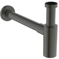 Ideal Standard Accessoires Design siphon en chromé - Brushed Gun Metal